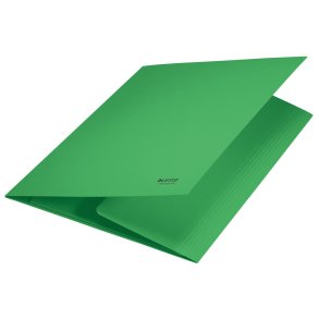 3-klap mappe recycle karton A4 grn