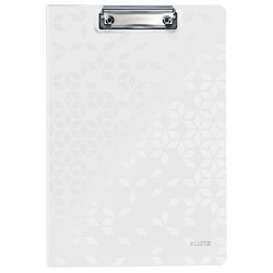 Clipboard WOW med forside A4 hvid