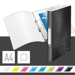 WOW Ringbind A4 PP 2RR - 32mm, Sort