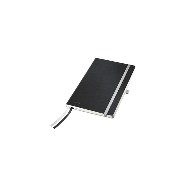 Notesblok Style A5 soft lin 80ark sort