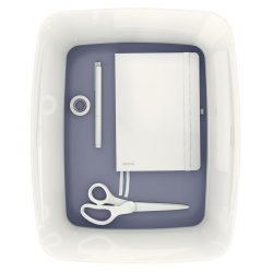 Opbevaringsboks MyBox L hvid/gr�