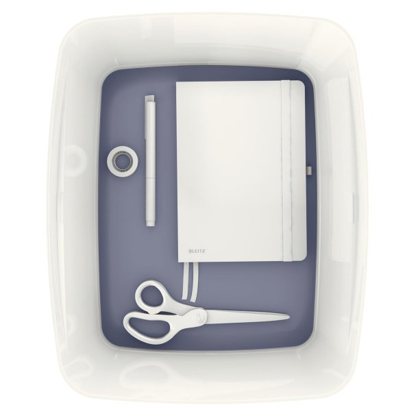 Opbevaringsboks MyBox L hvid/gr�