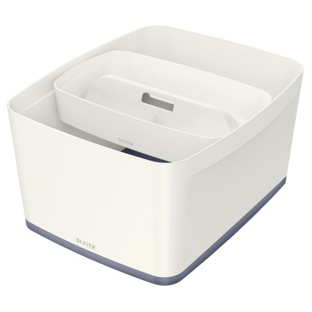 Opbevaringsboks MyBox L hvid/gr�