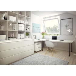 Opbevaringsboks MyBox L hvid/gr�