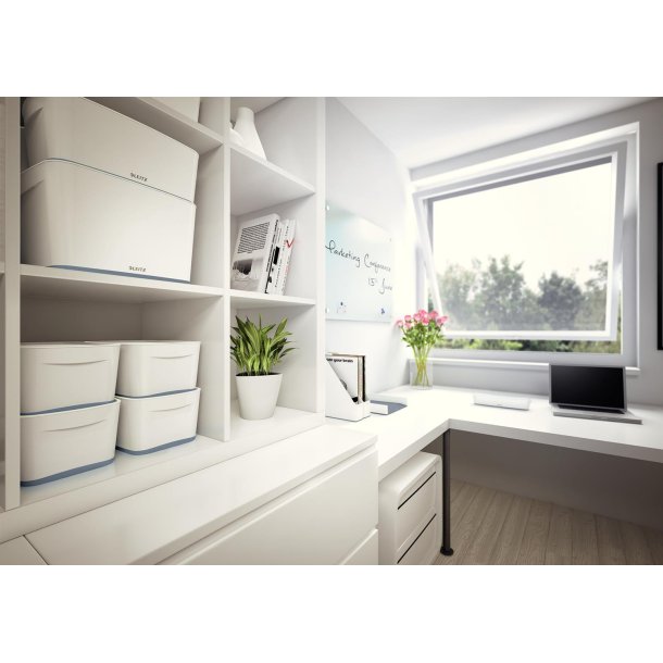 Opbevaringsboks MyBox L hvid/gr�