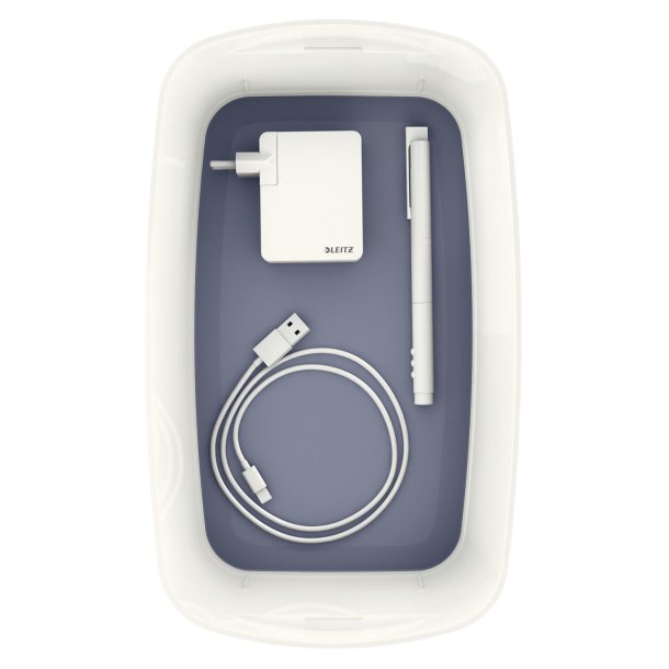 Opbevaringsboks MyBox S hvid/gr�