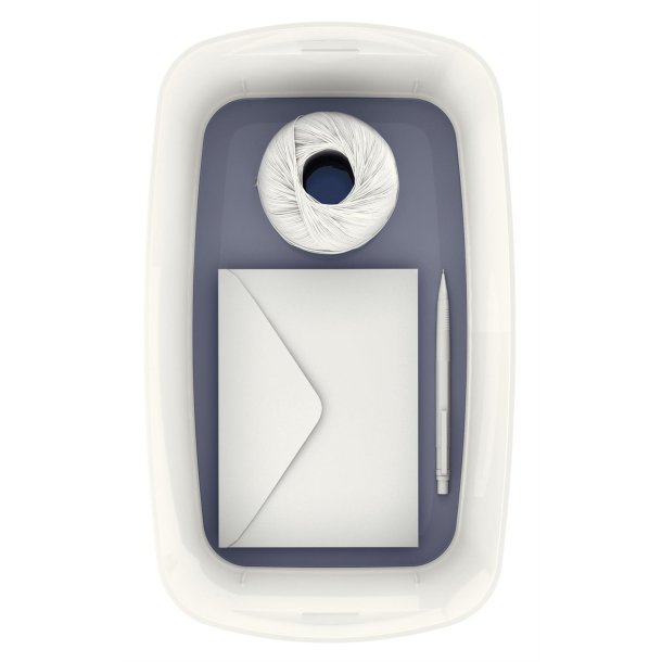 Opbevaringsboks MyBox S hvid/gr�