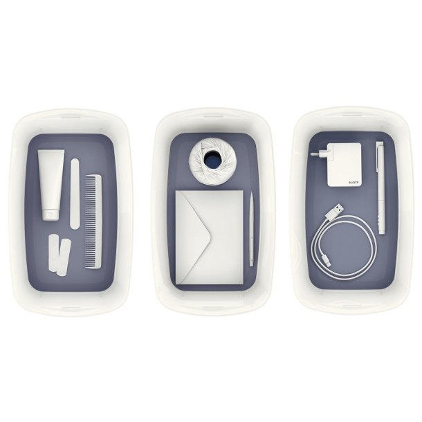 Opbevaringsboks MyBox S hvid/gr�