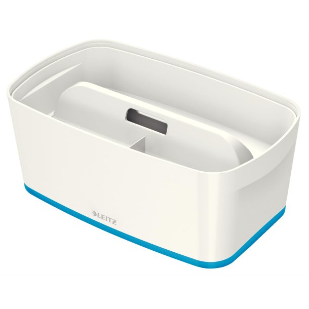 Opbevaringsboks MyBox S hvid/bl