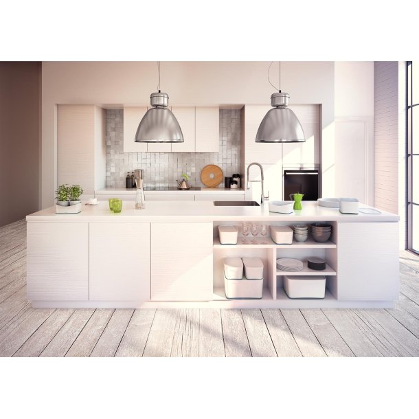 Opbevaringsbakke MyBox hvid/gr�