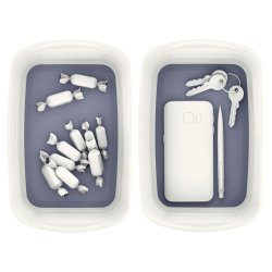 Opbevaringsbakke MyBox hvid/gr�