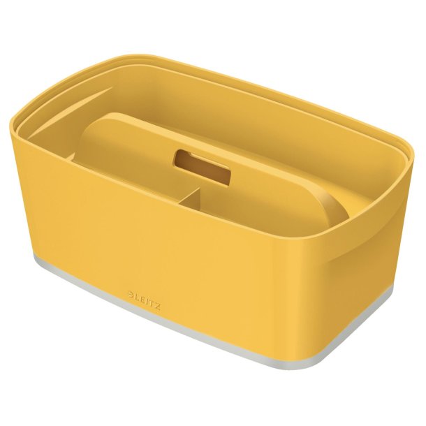 Organiseringsbakke m/hndt MyBox Cosy S gul