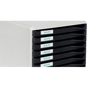 Skuffekabinet 10 skuffer A4 sort