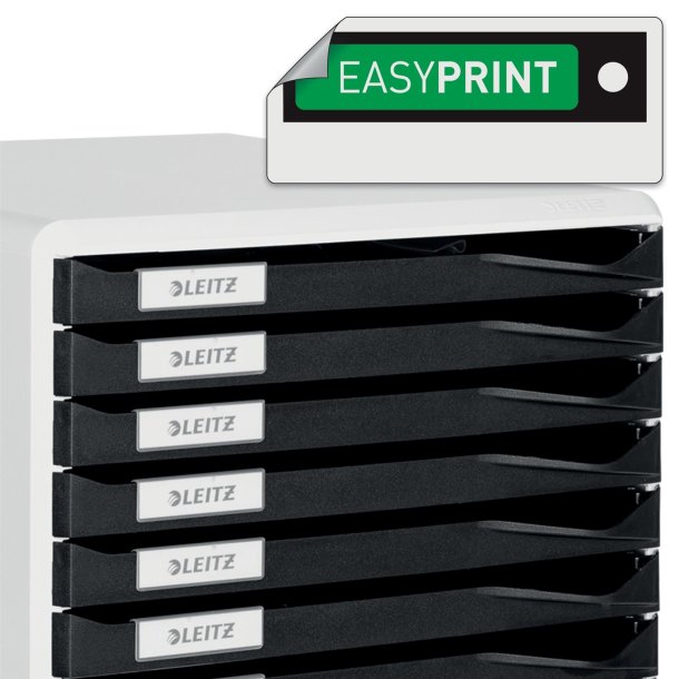 Skuffekabinet 10 skuffer A4 sort