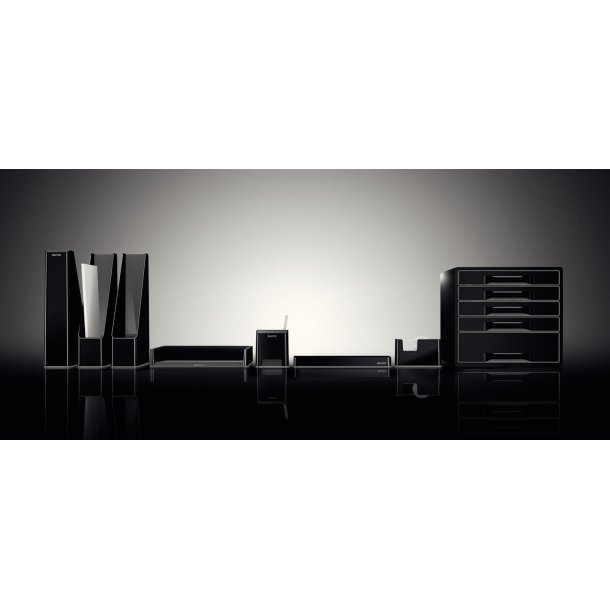 Brevbakke Dual tofarvet sort