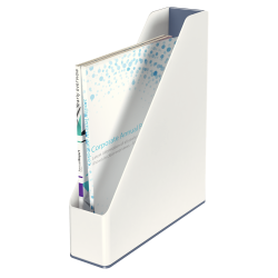 Tidsskriftsamler WOW hvid/gr