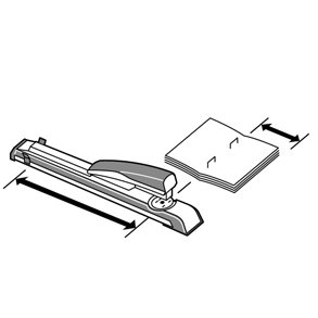 Haftemaskine 560 t/40 ark sort