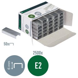 H�fteklammer 24/6 E3 t/20 ark (2500)