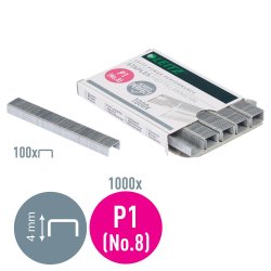 H�fteklammer No 8 P1 t/15 ark (1000)