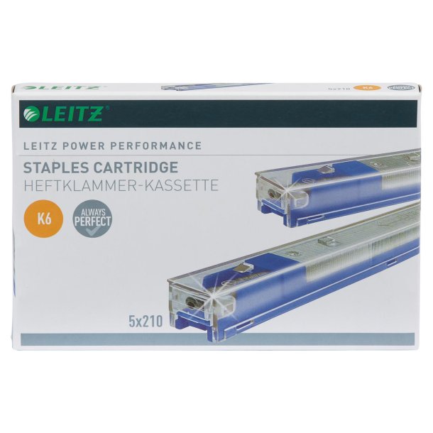 H�ftkassette 26/6 K6 t/25ark (5x210)