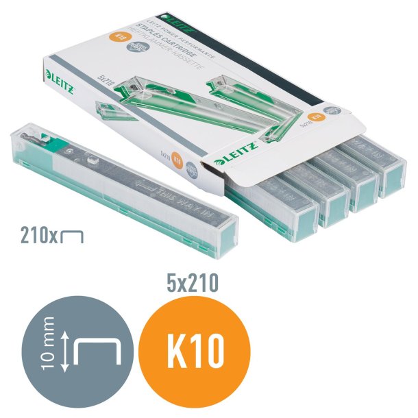 H�ftekassette 26/10 K10 t/55 ark (5x210)
