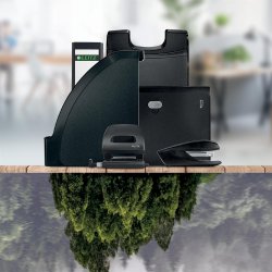 H�ftemaskine recycle t/10ark sort