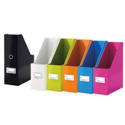 Tidsskriftsamler Click&Store WOW A4 bl