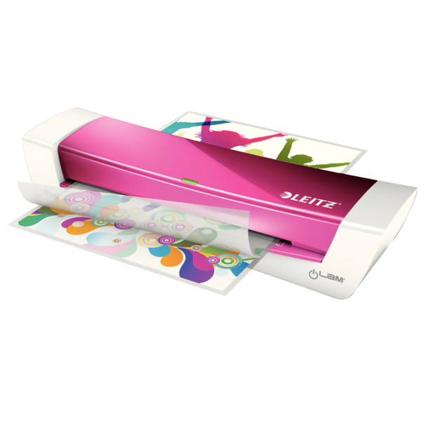 Lamineringsmaskine iLAM Home Office A4 pink