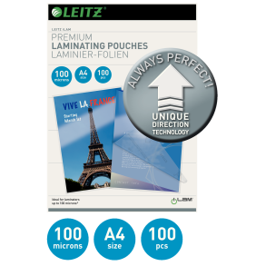 Lamineringslomme UDT glans 100my A4(100)