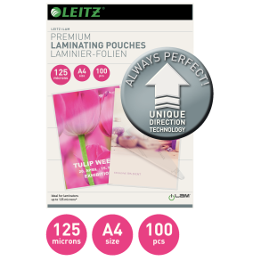 Lamineringslomme UDT glans 125my A4(100)