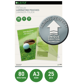 Lamineringslomme UDT glans 80my A3 (25)