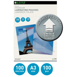 Lamineringslomme UDT glans 100my A3(100)
