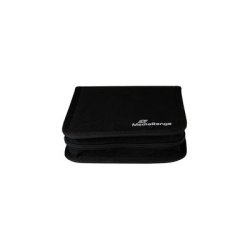 MediaRange Media storage wallet for 24 discs, Black