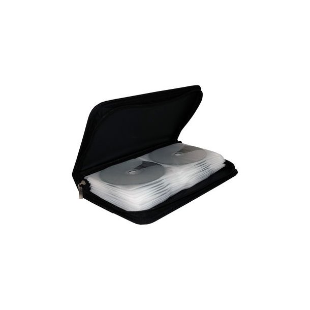 MediaRange Media storage wallet for 48 discs, Black