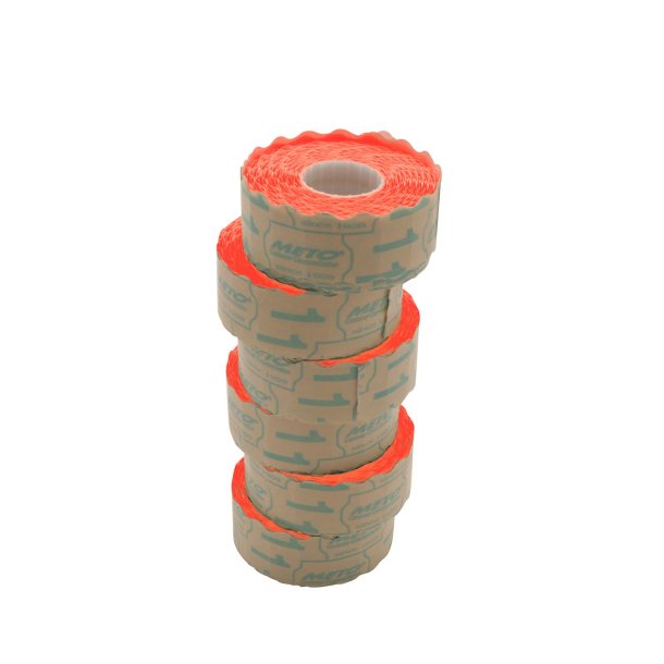 Meto etiket aftaglig 32x19 rd (30rl/1000)