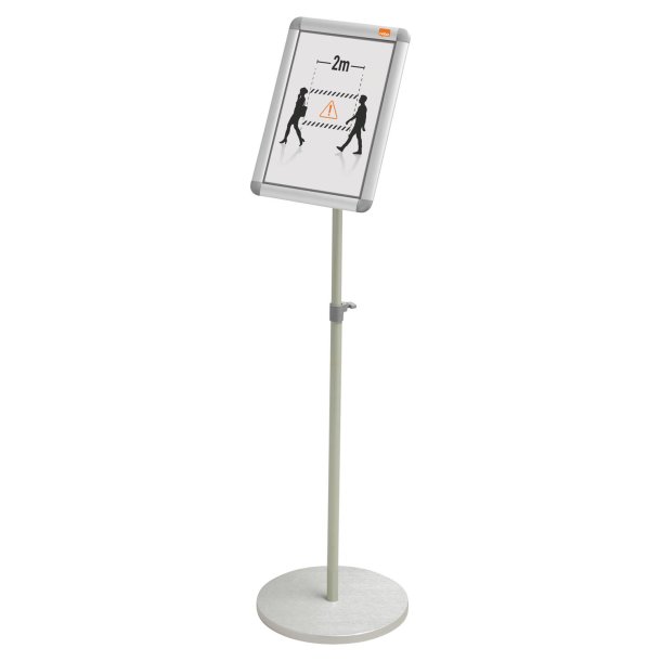 Skifterammem/runde hjrner p stativ A4