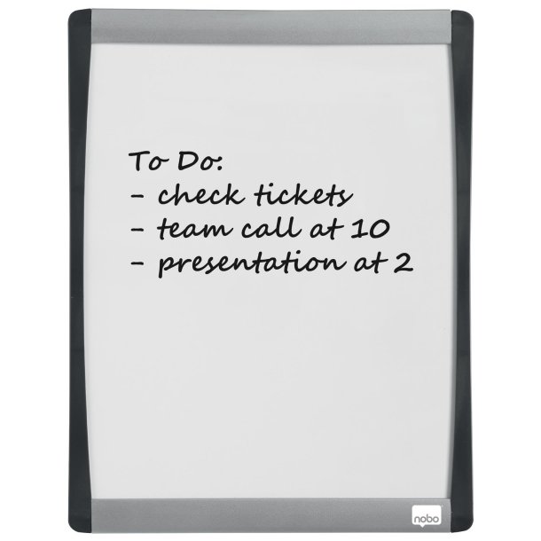 WB talve m/buet ramme hvid 28x21,5cm