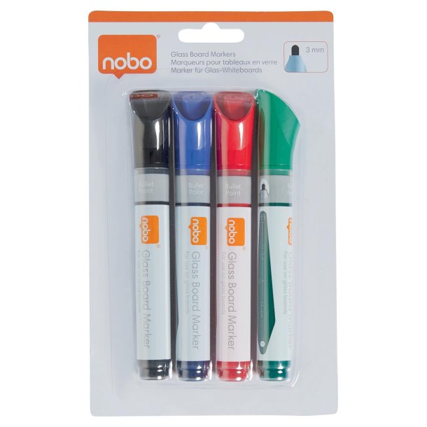 WB Marker t/glastavle rund 3mm ass (4)
