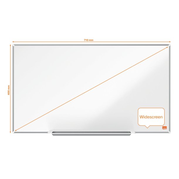 WB tavle Impression Pro lakeret stl 32" widescreen