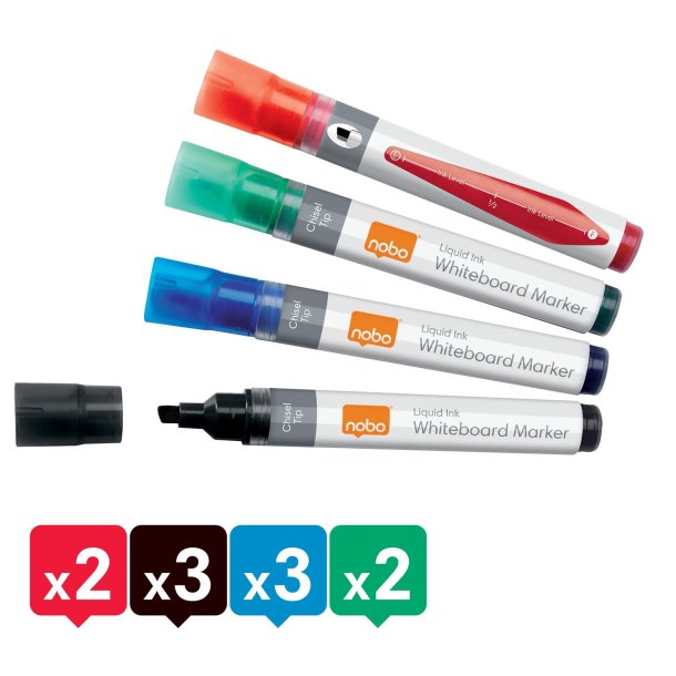 WB Marker LiquidInk skr 4mm ass (10)