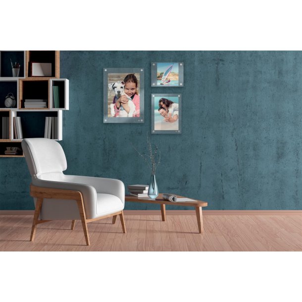 Akryl skilt t/montering Premium Plus A4