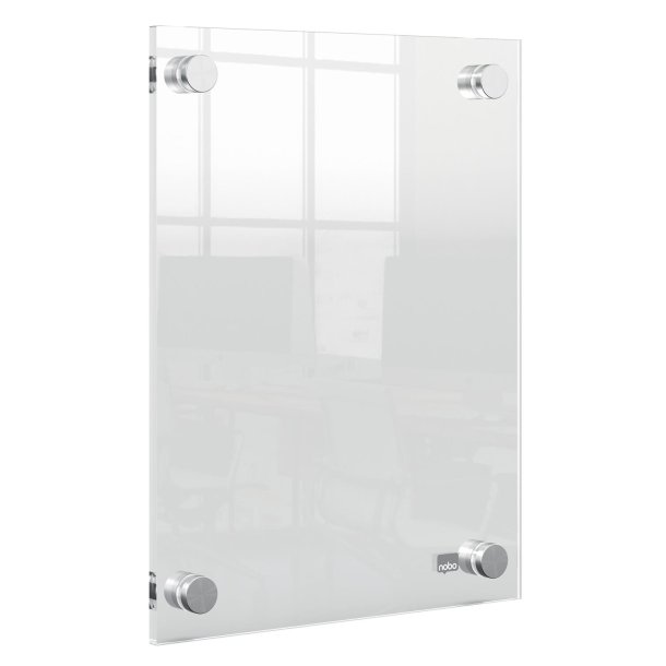 Akryl skilt t/montering Premium Plus A5