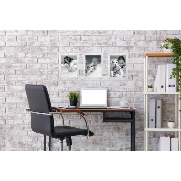 Akryl skilt t/montering Premium Plus A5