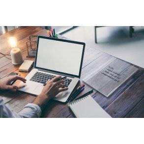 Akryl notestavle Home A4