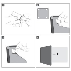 Akryl planlgnings tavle Home A3