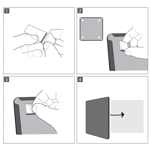Akryl planlgnings tavle Home A3