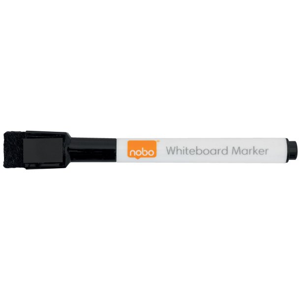 WB Marker m/magnetisk htte rund 2mm sort