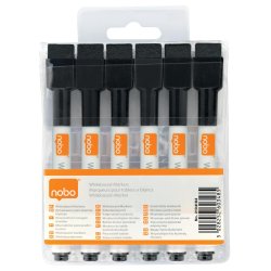 WB Marker m/magnetisk htte rund 2mm sort