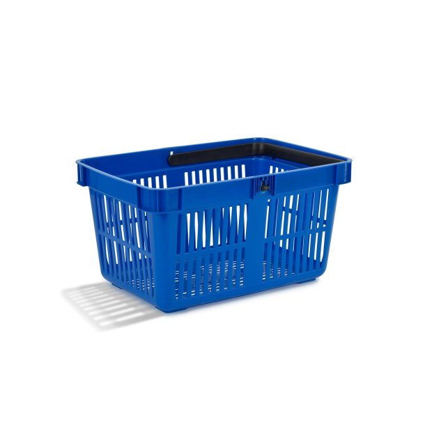 Indk�bskurv 27 liter bl�