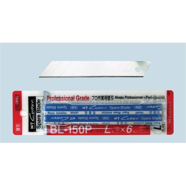 Skreblade 18mm NT-Cutter BL-150P 6/st